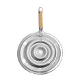 thumbnail image 2 of Pots and Pans,Wooden Handle Heat Insulation Pads Heat Diffuser Scald Hot Pot Trivet Mats for Cook Pan Hot Glass Cookware 21Cm,Trivets for Hot Pots and Pans,Glass Pots for Cooking, 2 of 9