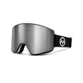 thumbnail image 1 of OutdoorMaster Meander Ski Goggles - White - Grey Lens, 1 of 2