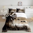 thumbnail image 1 of Erosebridal Rustic Cow Bedding Full Comforter Set, Farm Animal Down Comforter, Lodge Cabin Decor, Reversible 3pcs, 1 of 7