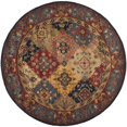 thumbnail image 1 of Safavieh Heritage Tapis Traditionnel Rouge - Rond 10 Pieds, 1 of 2