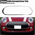 thumbnail image 2 of Front Bumper License Plate Trim Panel Number Plate Cover  For BMW Mini Cooper F55 F56 F57 JCW 2014-2018, 2 of 7