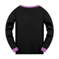 thumbnail image 2 of Ketyyh-chn99 Robe de Noël pour Tout-Petit Bébé Fille Ensemble Garçons et Filles Pantalon Long Coupe Régulière Manches Longues Col Rond Imprimé 3D Taille pour 3-4 Ans, Noir, 2 of 6