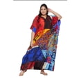 thumbnail image 2 of Caftans Longs pour Femmes Grande Taille Robe Caftan Robe de Soirée Fête Été Plage Robe d'Été Manches Kimono Longues Robes Décontractées en Ligne, 2 of 6