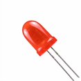 thumbnail image 1 of 05840 - LED5 DIFF RED 600-1200MCD 630NM (1000 pcs/pkg), 1 of 1
