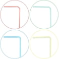 thumbnail image 3 of Cribun Flexible Plastic Straws 200 Pack, 3 of 5
