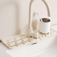 thumbnail image 3 of TIELUTT Faucet Mat for Kitchen SinkSlope Fast Dish Drying Rack Stainless Steel Stainless Steel Dish Rack Large Dish Pans for Kitchen 12x15 Countertop Dish Drying Rack with 2 Tier Dish Drying Rack with, 3 of 3