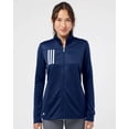 thumbnail image 1 of Femmes Tricot Double à 3 Rayures à Fermeture Éclair Intégrale, 2TG, Équipe Bleu Marine Gris Deux, 1 of 1