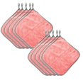 thumbnail image 1 of Oleegame 2PC Ten Dollar Items 5PCS Rag Dish Cloth Water Absorption Thickening Pot Washing Towel Table Home Kitchen Dishcloth Pink, 1 of 9