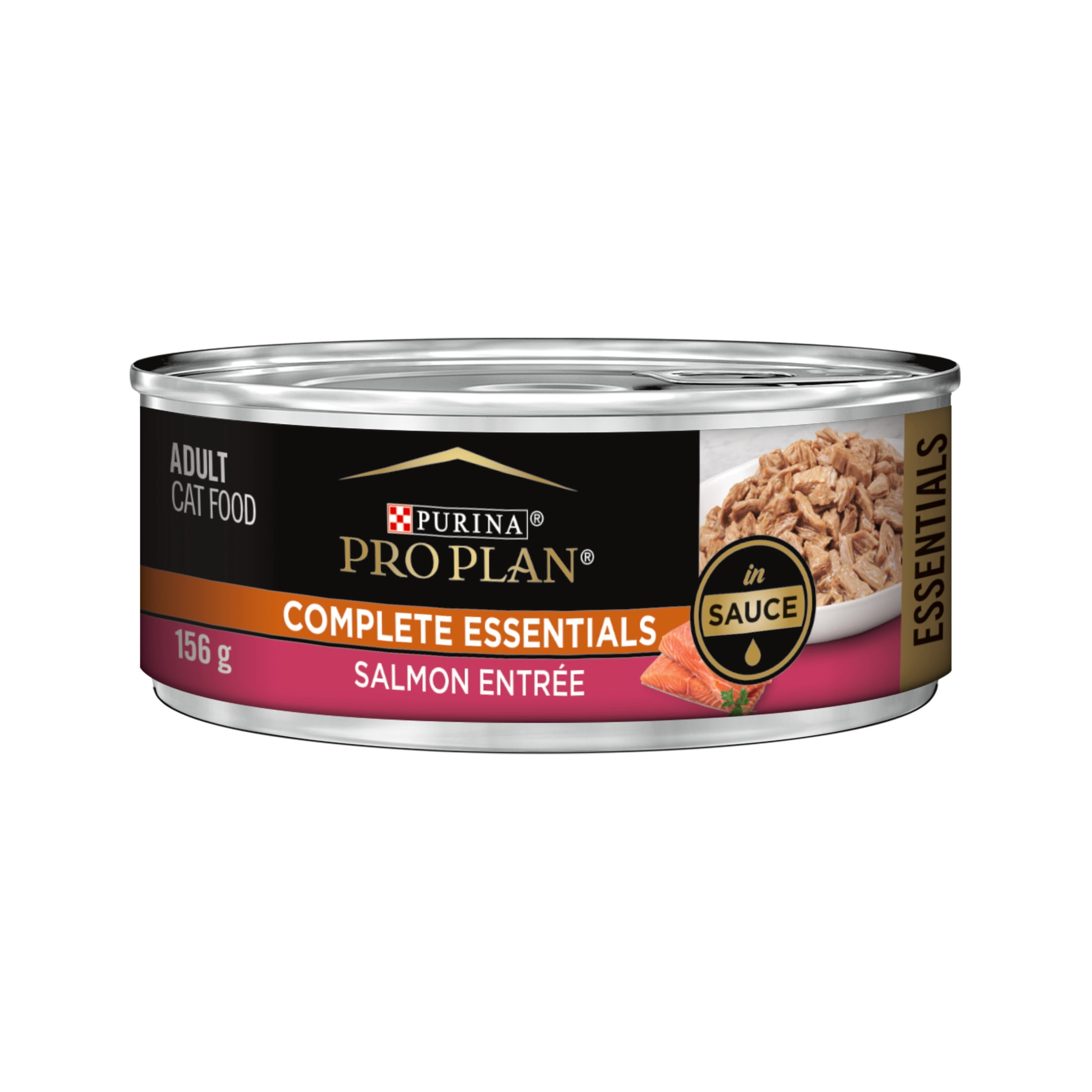 Purina Pro Plan Complete Essentials Salmon Entrée, Wet Cat Food, 156 g