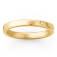 thumbnail image 3 of Stackable Birthstone Ring with Engraving - Citrine (November), 3 of 7