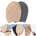 thumbnail image 3 of TISHITA 2x2pcs Metatarsal Pads Prevent Calluses Blisters All Day Beige Female Round , Beige Female Round, 3 Pcs, 3 of 8