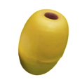 thumbnail image 2 of S SERENABLE Kayak Anchor Float Buoy Olive Shaped Portable Rope Ball for Marine Pool Dock Yellow, 2 of 9