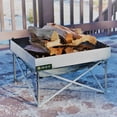 thumbnail image 3 of Fireside Outdoor Foyer Extérieur Portatif Escamotable avec Écran Thermique, 3 of 6