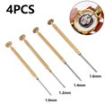thumbnail image 1 of MYG 4Pcs 1.0-1.6mm Precise Slot Screwdrivers Flat Blade Watch Phone Repair Tool, 1 of 9