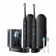 thumbnail image 1 of Philips Sonicare Optimal Clean Edition 2-Pack Rechargeable Electric Toothbrush, Black, 1 of 2