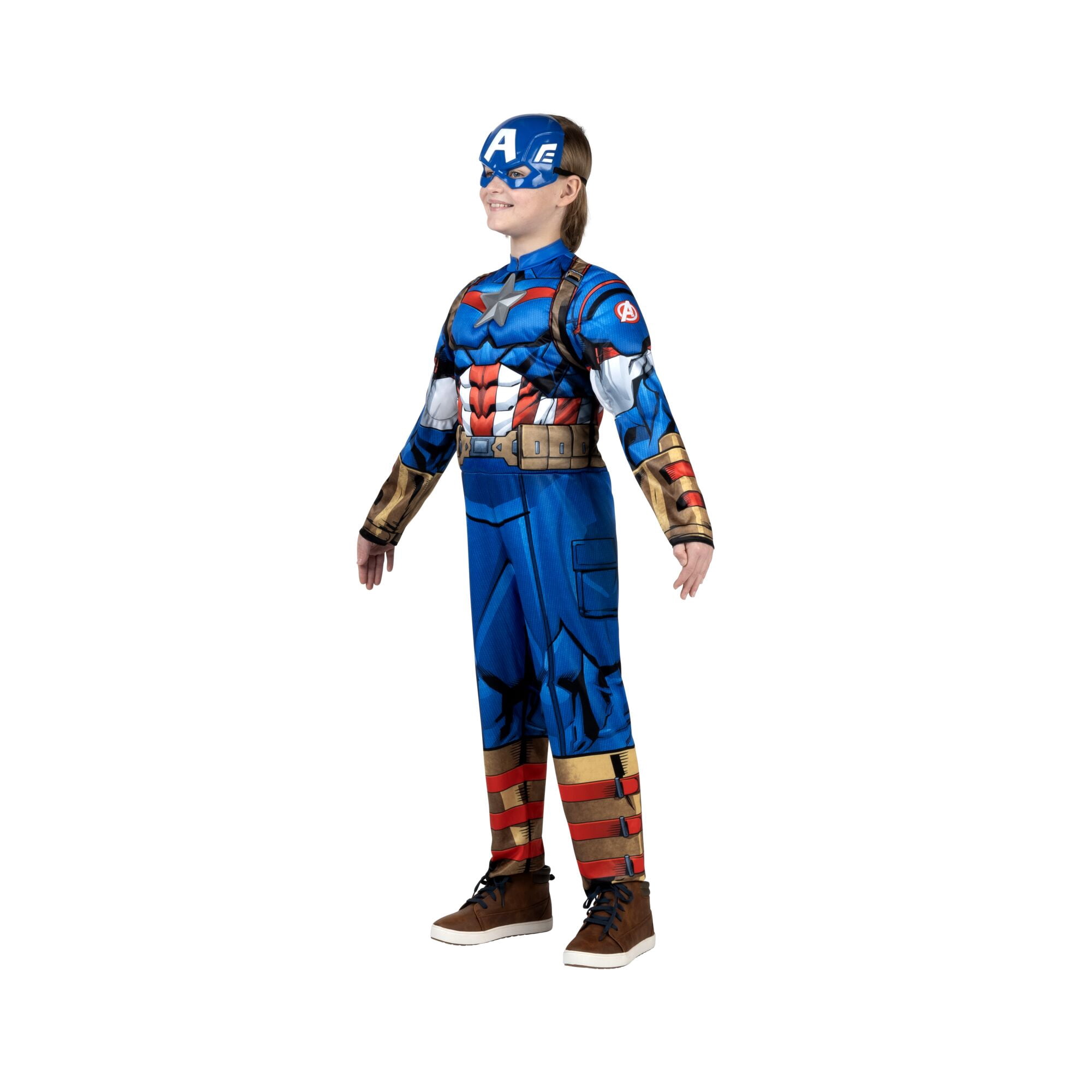 MARVEL Captain America Official Youth Halloween Costume