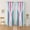 Multicolor-D, variant on Double Layer Gradient Striped Blackout Curtain with Star Pattern for Bedroom Living Room Decoration 1-Pack