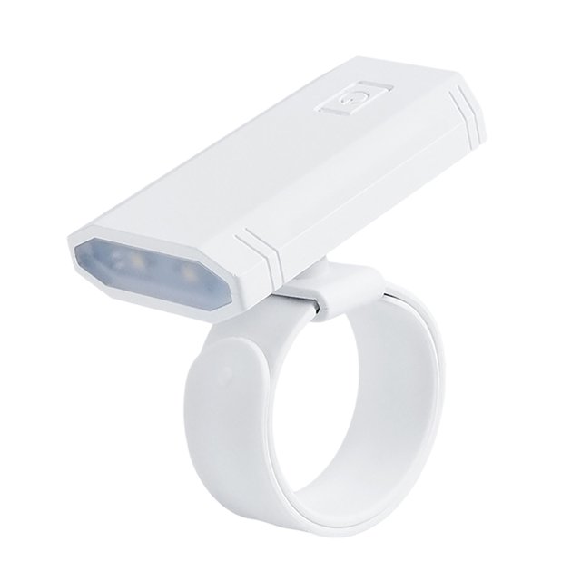 Lampe de Course Rechargeable à DEL, Lampe de Poche Portable pour la Marche, Bracelet à DEL avec Charge USB, Angle Ajustable, Bracelet de Lampe de Poche pour Courir dans le Noir, Camping Extérieur, Cyclisme