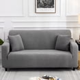 thumbnail image 1 of Ovzne Solid Color All Season Universal Sofa Cover Knitted Elastic All Wrap Sofa Cover Sofa Cushion Rocker Velvet Sofa Cover On Clearance, 1 of 6