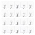 thumbnail image 1 of Crochets Adhésifs pour Cuisine - 20 Packs Crochets en Acier Inoxydable Réutilisables Utilitaires, 1 of 6