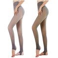 thumbnail image 1 of Cehvom Women's Fleece Pantyhose, Solid, One Size, 1 of 8