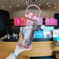 thumbnail image 2 of Outdoor Sports Water Bottle Water Bottle With Straw Fitness Water Bottle Water Bottle Outdoor Sports Water Bottle Plastic Fitness Water Bottle Extra Large Capacity Kettle With, 2 of 2