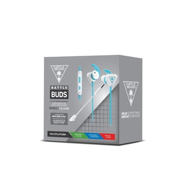 Écouteurs de gaming intra-auriculaires Battle Buds™ de Turtle Beach® pour le jeu sur Mobile, Nintendo Switch™ Xbox Series X, Xbox Series S, Xbox One | PS5™, PS4™, & PS4™ Pro | PC2 & Mac®