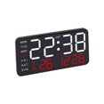thumbnail image 2 of sdhkgrrt under $5 LED Digital Clock, Large Digital Alarm Clock,LED Display Clock with Temperature,Date Time Alarm Clock,Electric Battery Dual Power,Modern Bedroom Office Clock, 2 of 6
