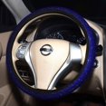 thumbnail image 3 of Car Bling Steering Wheel Cover for Women Girls, 15 Inch Universal Red Crystal Rhinestone Diamonds Bling Bling Accessories Anti-Slip Wheel Protector, 3 of 7