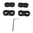 thumbnail image 1 of 8AN Hose Separator Clamp, Durable Hose Fitting Adapter Strong Sturdy Lightweight  For 1/2in Water Lines, 1 of 8