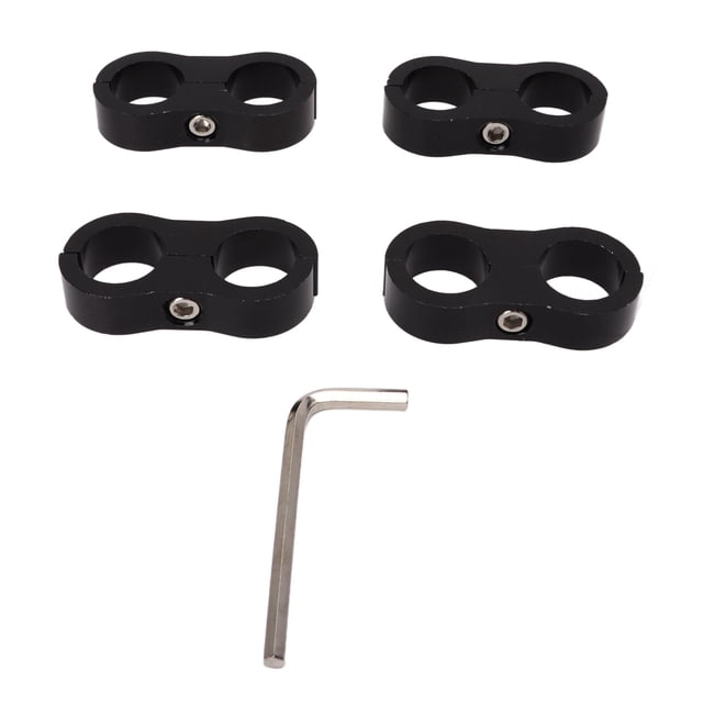 8AN Hose Separator Clamp, Durable Hose Fitting Adapter Strong Sturdy Lightweight For 1/2in Water Lines