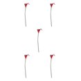 thumbnail image 1 of kurtrusly Wedding Decor With Simulated Calla - Choose Variety Of Colors And Styles With High 3D And Simulation Durable PU Big Red 5PCS, 1 of 6