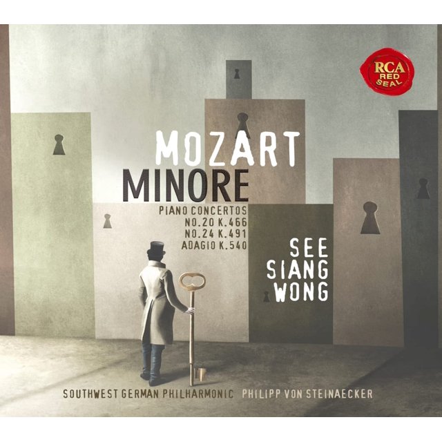 MOZART: Mineur - CONCERTOS pour PIANO N° 20 & 24 ADAGIO K. 540