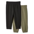 thumbnail image 2 of George Infants' Gender Inclusive Fleece Jogger 2-Pack, 2 of 2