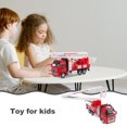 thumbnail image 5 of HONMEET Kids Simulation Fire Truck Fire Truck Model Toy Designed For Emergency Rescue 1Set, 5 of 5