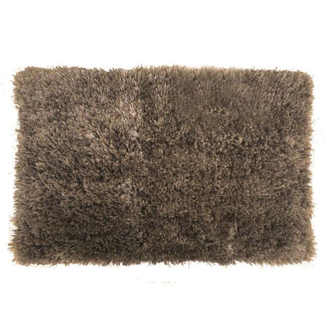 Olivia Gray RGF06734 17 x 24 in. Freemont Shaggy Bath Rug - Grey