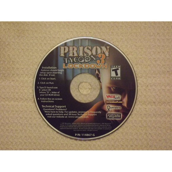 Prison Tycoon 3: Lockdown - PC
