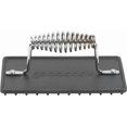 thumbnail image 4 of GOODCOOK Cast Iron Grill Press for Meat and Sandwiches, Pre-Seasoned Burger Press and Meat Flattener, Black/Silver, 4 of 6