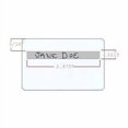 thumbnail image 2 of ID Zone Premium White CR80 30 Mil Cartes Signature en PVC - Lot de 1000, 2 of 4