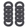 thumbnail image 2 of MYG 10Pcs Black Rubber Sealing Oil Drain Plug Gasket Washer Replacement 12616850, 2 of 10