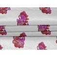 thumbnail image 5 of oneOone Velvet Fuschia Pink Fabric Block Sewing Material Print Fabric By The Yard 58 Inch Wide-2N, 5 of 5