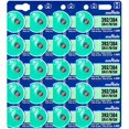 thumbnail image 1 of Murata 392/384 SR41/W/SW Battery 1.55V Silver Oxide Watch Button Cell (20 Batteries), 1 of 5