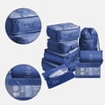 thumbnail image 4 of Cube Storage Organizer Packing Cubes & Compression Bags 8 Sets Of Travel Luggage Organizer Including Shoe Storage Bag for Convenient Passenger Packaging, 4 of 6