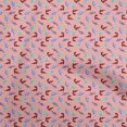 thumbnail image 1 of oneOone Velvet Light Pink Fabric Colorful Dinosaur Cartoon Craft Projects Decor Fabric Printed By The Yard 58 Inch Wide, 1 of 5