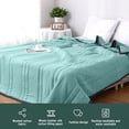 thumbnail image 4 of Washed Summer Quilt Solid Color Air Conditioning Quilt Washable Summer Gift Summer Quilt, 4 of 8