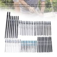 thumbnail image 4 of Jig Saw Models Blades Set, HCS HSS SK5 Prevent Wear 57Pcs Jigsaw Blades Set  for Woodworking for Plastic, 4 of 7