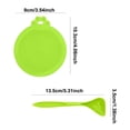 thumbnail image 2 of Reusable Silicone Can Lids for Pet Food Storage Airtight Seal Freshness Standard Size Covers with Included, 2 of 5