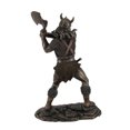 thumbnail image 3 of Viking Warrior Swinging an Axe Bronze Finish Statue, 3 of 3