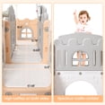 thumbnail image 4 of 8-in-1 Toddler Indoor Slide Playset – Comprehensive Kids Playground with Climber, Slide & More, 4 of 7