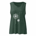 thumbnail image 3 of Birdeem Womens Printed Sleeveless Casual V-Neck Tank Top, 3 of 9